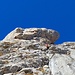 SL1: richtig steiler Fels vor dem Stand. Top Sicherung