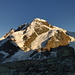 Breithorn und ganz rechts noch das Kleine Matterhorn mit dem Gucklock der Gondelbahn