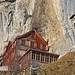 Das Berggasthaus Äscher-Wildkirchli, heute zum letzten Mal geöffnet vor der Winterruhe
