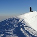 Der schöne Gipfelaufbau des Wetterhorns.