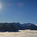 Sonne pur über dem Alpstein