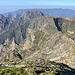 Links hinten der Pico Grande, mittig der Pico Casado