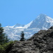der erste Blick auf Dirruhorn und die dahinterliegende Gipfelkette