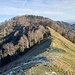 ... mit Rückblick zum Roten - hinauf zur Hirzegg