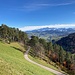 Ausblick Richtung Toggenburg, Säntis und Churfirsten