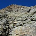 Der Klettersteig ist nicht allzu steil.