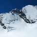 N-Wand der Lenzspitz vom Hohbalmgletscher aus gesehen