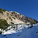 Ich folge der guten Spur im Altschnee.