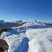 Ich wurde von einem jungen Wanderer überholt.
