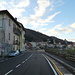 Porto Ceresio, la strada che porta al confine italo/svizzero