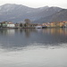 il lago in inverno-