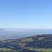 Schöner Ausblick vom Gipfel des Brüggelekopf Richtung Alpstein und Bodensee ...