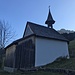 die Kapelle auf Alp Brüedere ...
