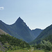 Hinter uns ragt mal wieder die Silberspitze toll auf