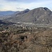 Vista sulla Valcuvia fino alle Alpi.