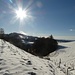 via Spiegelberg in die ländliche winterliche Landschaft bei Underbärhege