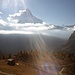 Blick von Sunnega zum Matterhorn