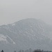 Von Kramsach aus kann ich das Gipfelziel des Tages sehen, allerdings ist es etwas trüb.
