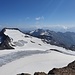 Von der Sonklarspitze bietet sich ein toller Ausblick auf die Gipfel der letzten Tage.