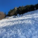 ... welcher weit hinaufreicht;
oben die Aussichtskanzel des Berggasthauses Rotenfluh