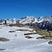 Gipfel Cima di Gorda mit dem Aluminium-Kubus-Hüttchen (Nido d'Aquila heisst das Hüttchen)
