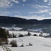 Blick auf Corcelles BE. 