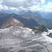 die beiden heute bereits besuchten Gipfel<br /><br />im Hintergrund die Ötztaler Alpen mit Wildspitze und Weißkugel