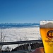 .... in Bayern daheim - in der Welt zu Hause. Erdinger Weissbier. Das hat fabelhaft geschmeckt.