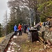 Ankunft beim Rastplatz der Hinteren Egg.<br /><br /><br />