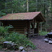 Hütte bei P.1059. 