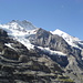 Jungfrau (4158 m) mit Silberhorn (3695 m)