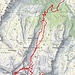 Routenverlauf (ab Würzialp)<br /><br />Quelle: SchweizMobil