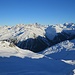 Blick von der Zamangspitze Richtung Pflunspitze