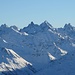 Markante Silvretta-Berge im Zoom