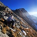 Pause in der Sonne bevor es zur Sache geht 