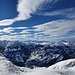 Das Wetter war dann doch besser als gedacht und so bot sich vom Gipfel ein tolles Panorama zu den Glarner Alpen.