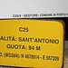 L'arrivo a Sant'Antonio, località a ridosso di Portovenere e posta a 84 metri di quota.<br />Questo cartello è a pochi metri dalla Chiesetta di Sant'Antonio.