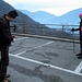 Parcheggio a Dasio, davanti alla chiesa