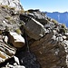 fettuccia per superare un tratto più ripido (evitabile)
