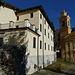 la chiesa e la grande casa dove Fogazzaro scrisse "Leila"