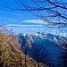 Auf dem Weg von der Alpe di Neggia zum Punkt 1219 (Pasturone). Blick zum Monte Gradiccioll.