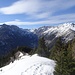 Auf dem Gipfelkamm des Gaiberges hat man erstmals freie Sicht auf den Hochschwab