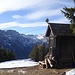 Das Lifthäuschen markiert den Gaiberg-Gipfel