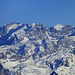 Auch die Bernina ist nicht weit...von links Biancograt, Piz Bernina, Piz Scersen, Piz Roseg, Crast' Agüzza, Piz Zupò und Piz d'Argient u.a. über Il Chapütschin und La Muongia