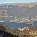La vista sul Lago di Como con l'Isola Comacina.