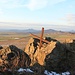 Kuzov, Gipfelfelsen, das Kreuz ist müde geworden.