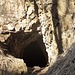 Cavità nei pressi della miniera di piombo e argento 