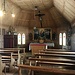 Innenraum der kleinen, schmucken Kapelle