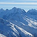 Berge der Bernina im Zoom