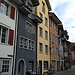 Häuserzeile in der Altstadt von Bremgarten